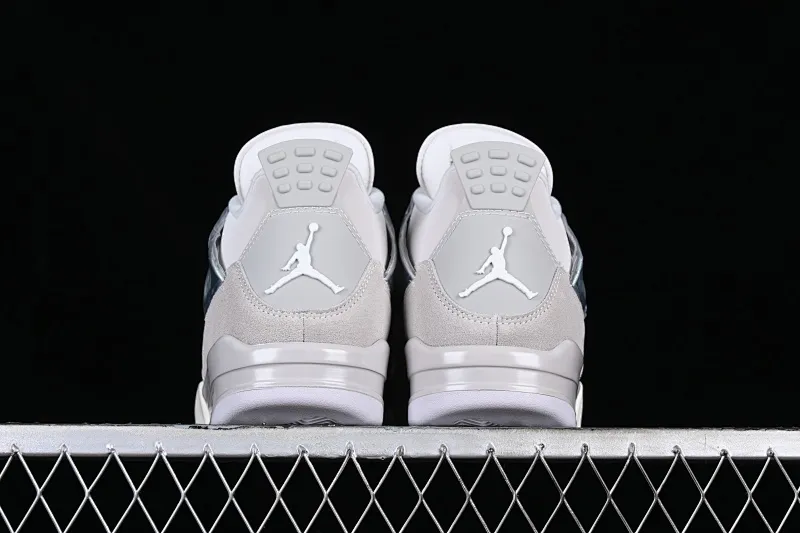 All categories Air Jordan Jordan series basketball shoes Air Jordan 4 OG version Air Jordan 4 Retro "Frozen Moments" AJ4 Joe 4 electroplated silver AQ9129-001
